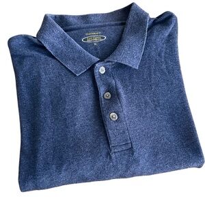 Lone Cypress Pebble Beach Long Sleeve Performance Polo Shirt XL Charcoal